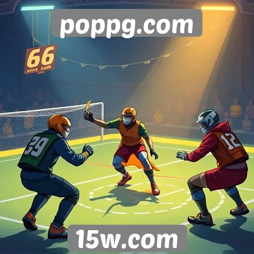Desempenho técnico em jogos no site poppg.com